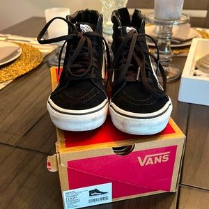 Boys Vans Sk8-Hi Zip Camo